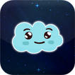 Happy Cloud in The Space