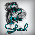Drawing Hair Sketch