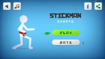 Stickman Karate Poster