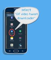 برنامه‌نما Video  & GIF Tweet Downloader عکس از صفحه