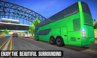 City Bus Driving Bus Games 3D Affiche
