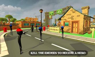 Angry Stickman Sniper Shooter ảnh chụp màn hình 2