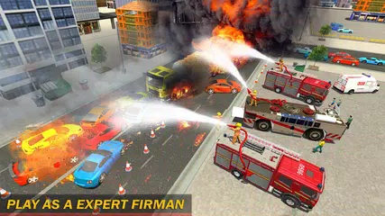 Скачать Пожарный Rescue Simulator двигателя 2018 APK