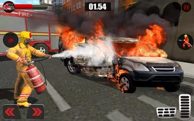 Скачать Пожарный Rescue Simulator двигателя 2018 APK
