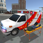 Jeux d'ambulance Driving Sim3D icône
