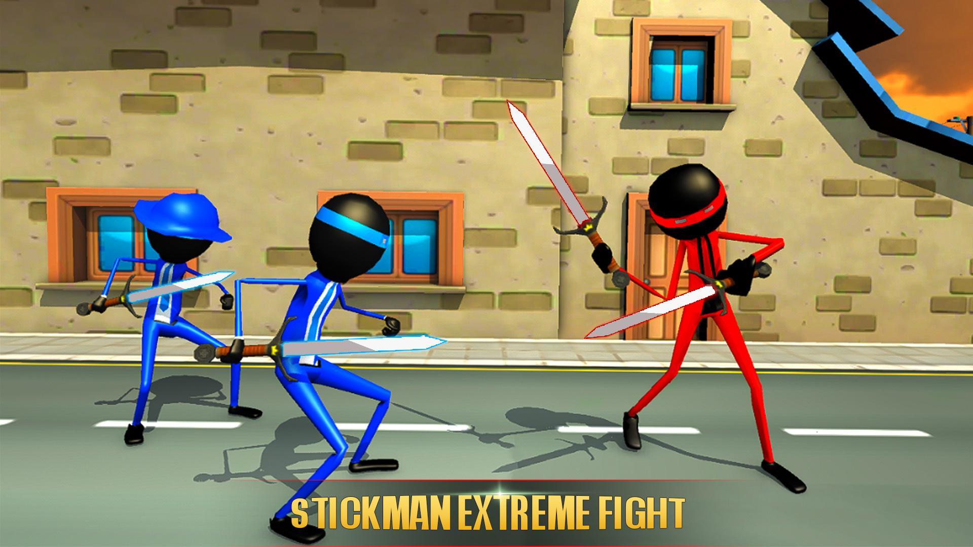 Описание для Stickman Ninja War Extreme Fight 3D.