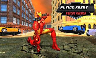 Flying Robot Rescue Mission Plakat