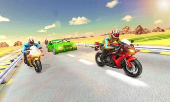 Highway Bike Race Road Redemption capture d'écran 2