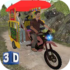 Скачать Off-Road Chingchi Rickshaw Sim APK