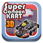 Super Cartoon Kart 3D simgesi