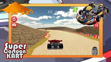 Super Cartoon Kart 3D Poster