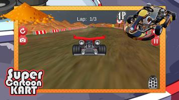 Super Cartoon Kart 3D screenshot 1