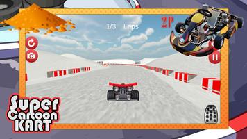 Super Cartoon Kart 3D captura de pantalla 3