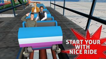 Amazing Rollercoaster Sim 3D syot layar 2