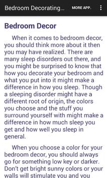 Bedroom Decorating Ideas 截图 7