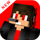 Youtubers Skins for Minecraft icône