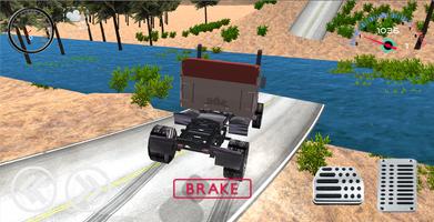 Chaufeur Camion Danger Route capture d'écran 3