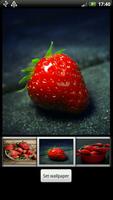 Strawberry HD Wallpaper পোস্টার