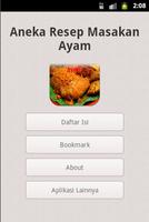 Aneka Resep Masakan Ayam imagem de tela 1
