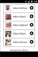 Adzan Mp3 الملصق