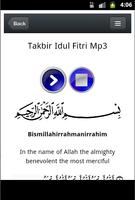 Takbir Idul Fitri Mp3 capture d'écran 1