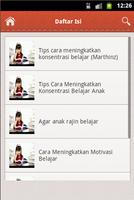 Tips Anak Rajin Belajar capture d'écran 2