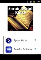 Poster Ayatul Kursy Quran Mp3