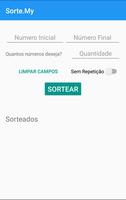 Sorte.My - Seu Gerador de Números aleatórios! الملصق