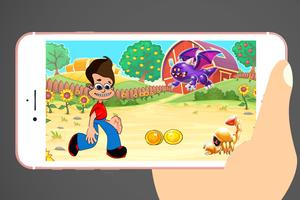 jimmy adventures run پوسٹر