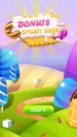 Donuts Crush - Match 3 Game الملصق