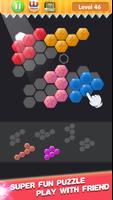 Hexa Blok-Maç Blok Bulmaca Oyunları Ekran Görüntüsü 1