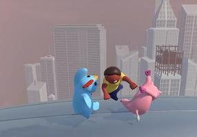 Gang Beasts The Real Game Affiche