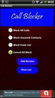 Call Blocker - Calls Blacklist Affiche