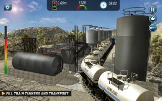 Transporte Trem Oil Tanker Sim imagem de tela 3