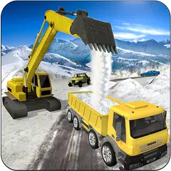 Heavy Excavator Crane Simulator: Snow Rescue