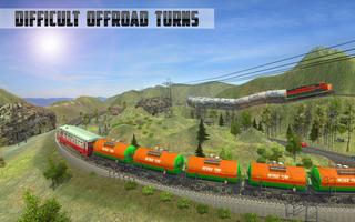 Indian Train Oil Tanker Transport:Train Games 2017 capture d'écran 2