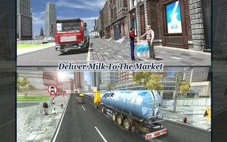 Offroad Milk Tanker Transport ảnh chụp màn hình 1