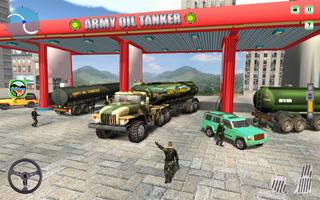 Army Oil Tanker Hill Transport screenshot 1