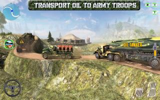 Army Oil Tanker Hill Transport captura de pantalla 2