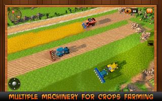 Farm Tractor Simulator 2017 اسکرین شاٹ 1