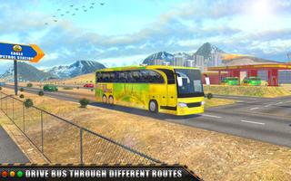 City Coach Bus Driving Sim 2018 capture d'écran 3