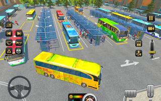 城市客车驾驶模拟2018年：免费巴士游戏 截图 1