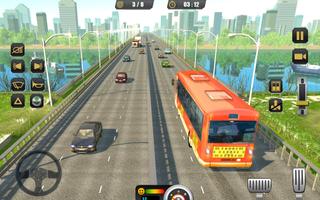 City Coach Bus Driving Sim 2018 اسکرین شاٹ 2