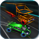 Футуристический неоновый автомобильный гонщик APK