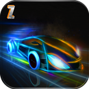 Futuristic Neon Car Driving: Arena Rival 2018 APK