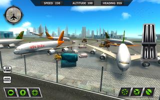 Индийский пилот полета: самолет Flying Sim 2018 постер