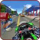 Motorcycle Driver Cargo Oil Tanker 2018 APK