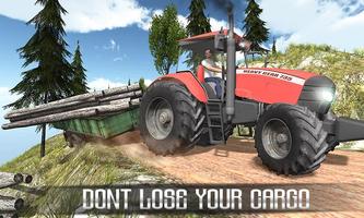 Offroad Farming Tractor Cargo Affiche