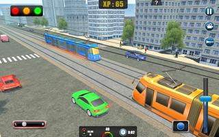 Real Tram Driving Sim 2018: City Train Driver постер