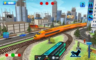 New Train Sim 17: Euro City Railway Train poster